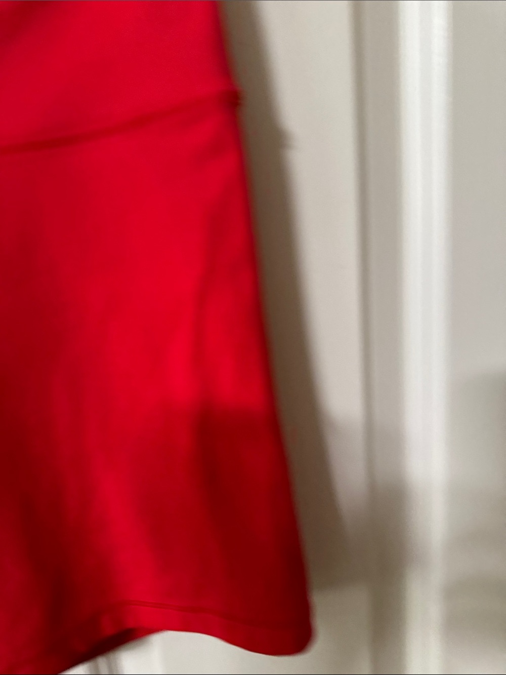 SET Active High-Waist Red Bike Shorts - Picture 3 of 6
